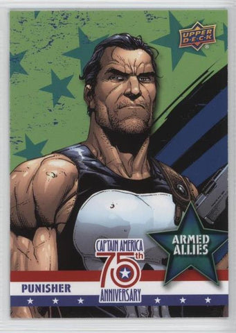 2016 Upper Deck E-Pack Captain America 75th Anniversary Armed Allies Punisher #AA-5
