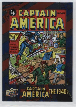 2016 Upper Deck E-Pack Captain America 75th Anniversary Foil Parallel SP DEC-73
