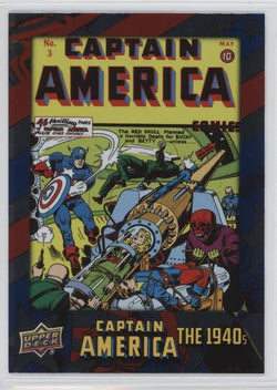 2016 Upper Deck E-Pack Captain America 75th Anniversary Foil Parallel SP DEC-75