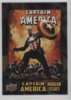 2016 Upper Deck E-Pack Captain America 75th Anniversary Foil Parallel DEC-8