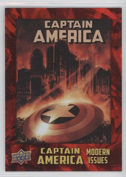 2016 Upper Deck E-Pack Captain America 75th Anniversary Red Foil Parallel DEC-11 #129/175