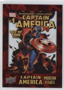 2016 Upper Deck E-Pack Captain America 75th Anniversary Red Foil Parallel DEC-13 #098/175