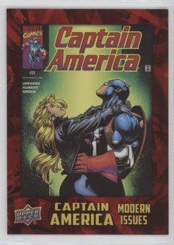 2016 Upper Deck E-Pack Captain America 75th Anniversary Red Foil Parallel DEC-15 #/175