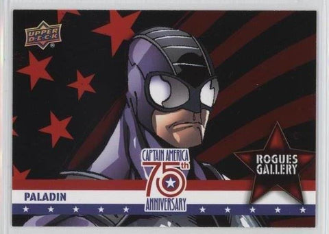 2016 Upper Deck E-Pack Captain America 75th Anniversary Rogue's Gallery Paladin #RG-7