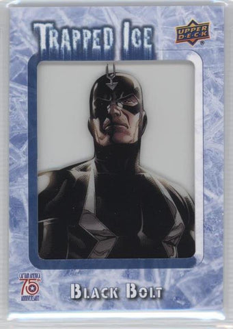 2016 Upper Deck E-Pack Captain America 75th Anniversary Trapped Ice #TI-49 Black Bolt