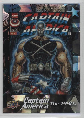 2016 Upper Deck E-Pack Captain America 75th Anniversary White Foil Parallel DEC-19 #27/75