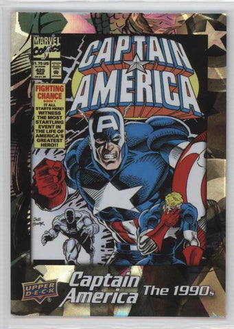 2016 Upper Deck E-Pack Captain America 75th Anniversary White Foil Parallel DEC-27 #47/75