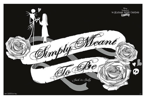 DISNEY TIM BURTON'S THE NIGHTMARE BEFORE CHRISTMAS - MEANT TO BE