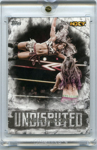 2018 Topps WWE Undisputed #1/1 Ember Moon Blank Back