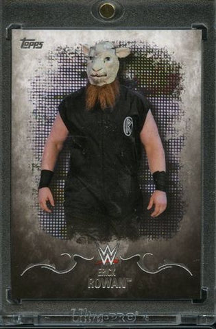 2016 Topps WWE Undisputed #1/1 Erick Rowan Blank Back