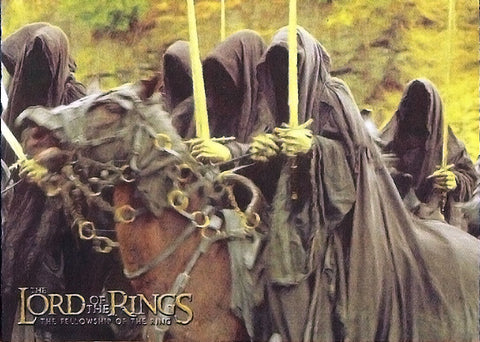 2001 Topps The Lord of the Rings: The Fellowship of the Ring Prismatic Foil 9 of 10