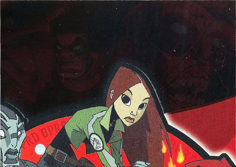 2008 Inkworks Hellboy Animated: Sword of Storms Demons Unleashed Cemetery Spirits D4
