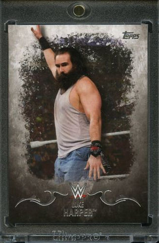 2016 Topps WWE Undisputed #1/1 Luke Harper Blank Back