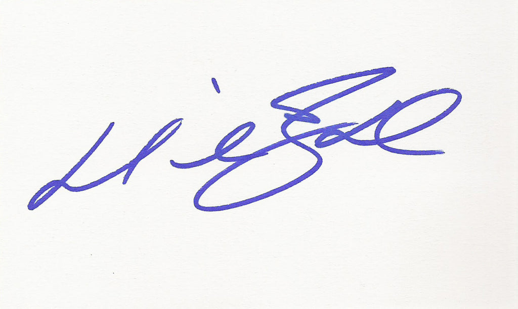 MANNY RAMIREZ SIGNED 3x5 INDEX CARD COA AUTHENTIC – Eclipse Collectibles