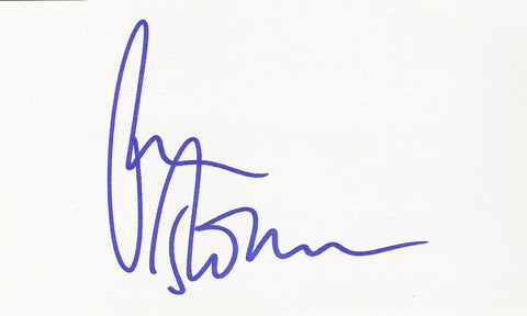 RAY ROMANO SIGNED 3x5 INDEX CARD COA AUTHENTIC