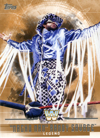 2017 Topps WWE Undisputed Bronze "Macho Man" Randy Savage