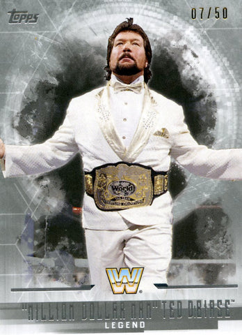 2017 Topps WWE Undisputed Silver "Million Dollar Man" Ted DiBiase