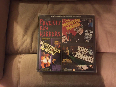 POVERTY ROW HORRORS: THE MONSTER MAKER MYSTERIOUS MR.WONG KING OF THE ZOMBIES