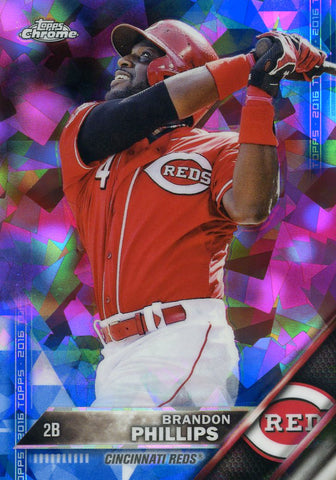 2016 TOPPS CHROME SAPHIRE CINCINNATI REDS TEAM SET 24 CARDS ONLY 250