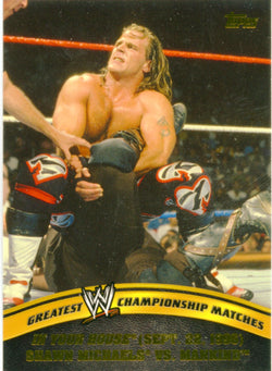 2014 Topps WWE Greatest Championship Matches Shawn Michaels Vs. Mankind