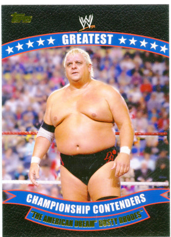 2014 Topps WWE Greatest Championship Contenders "The American Dream" Dusty Rhodes #10