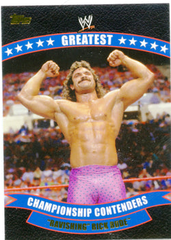 2014 Topps WWE Greatest Championship Contenders "Ravishing" Rick Rude #3