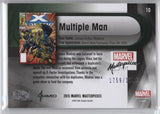 2016 Upper Deck Marvel Masterpieces Base Set - #10 Multiple Man