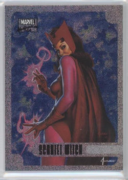 2016 Upper Deck Marvel Masterpieces Holofoil - #13 Scarlet Witch
