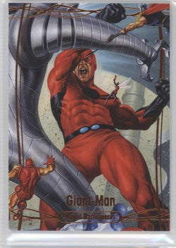 2016 Upper Deck Marvel Masterpieces Base Set - Epic Orange Foil #17 Giant-Man