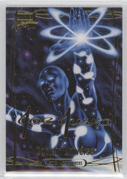 2016 Upper Deck Marvel Masterpieces Base Set - Gold Foil Signature Series #19 Captain Universe