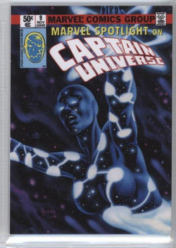 2016 Upper Deck Marvel Masterpieces Base Set "What If" - #19 Captain Universe