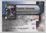 2016 Upper Deck Marvel Masterpieces Base Set - Epic Purple Foil #19 Captain Universe