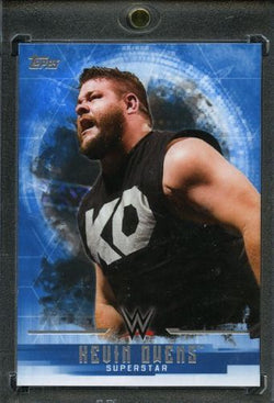 2017 Topps WWE Undisputed #1/1 Kevin Owens Blank Back