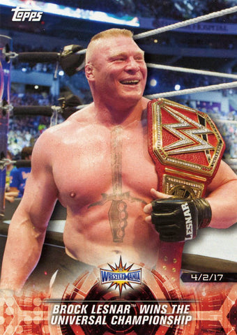 2018 Topps WWE Road to Wrestlemania Card Set of 100