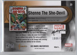 2016 Upper Deck Marvel Masterpieces Base Set "What If" - #20 Shanna The She-Devil