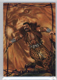 2016 Upper Deck Marvel Masterpieces Base Set - Epic Purple Foil #21 Kraven