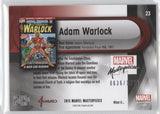 2016 Upper Deck Marvel Masterpieces Base Set "What If" - #23 Adam Warlock