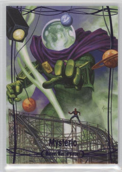 2016 Upper Deck Marvel Masterpieces Base Set - Epic Purple Foil #28 Mysterio