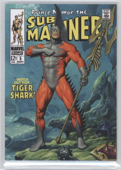 2016 Upper Deck Marvel Masterpieces Base Set "What If" - #2 Tiger Shark