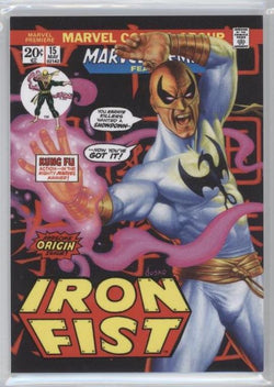 2016 Upper Deck Marvel Masterpieces Base Set "What If" - #32 Iron Fist