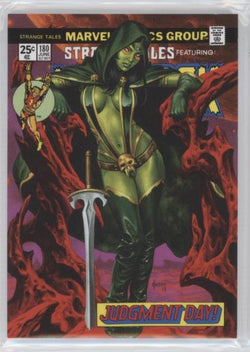2016 Upper Deck Marvel Masterpieces Base Set "What If" - #34 Gamora