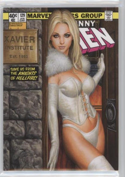 2016 Upper Deck Marvel Masterpieces Base Set "What If" - #35 Emma Frost