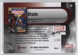 2016 Upper Deck Marvel Masterpieces Base Set "What If" - #36 Blade