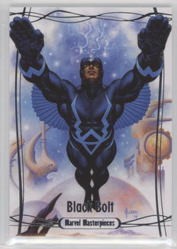 2016 Upper Deck Marvel Masterpieces Base Set - #37 Black Bolt