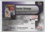 2016 Upper Deck Marvel Masterpieces Base Set "What If" - #40 Doctor Strange
