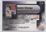 2016 Upper Deck Marvel Masterpieces Base Set - #40 Doctor Strange