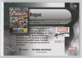 2016 Upper Deck Marvel Masterpieces Base Set - #43 Rogue