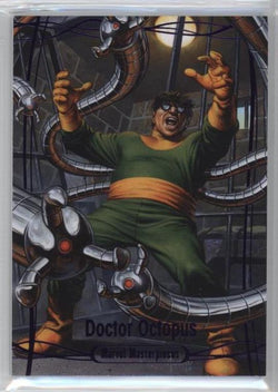 2016 Upper Deck Marvel Masterpieces Base Set - Epic Purple Foil #49 Doctor Octopus
