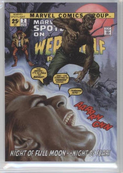 2016 Upper Deck Marvel Masterpieces Base Set "What If" - #4 Werewolf By Night