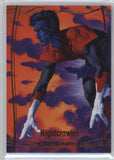 2016 Upper Deck Marvel Masterpieces Base Set - Epic Orange Foil #50 Nightcrawler